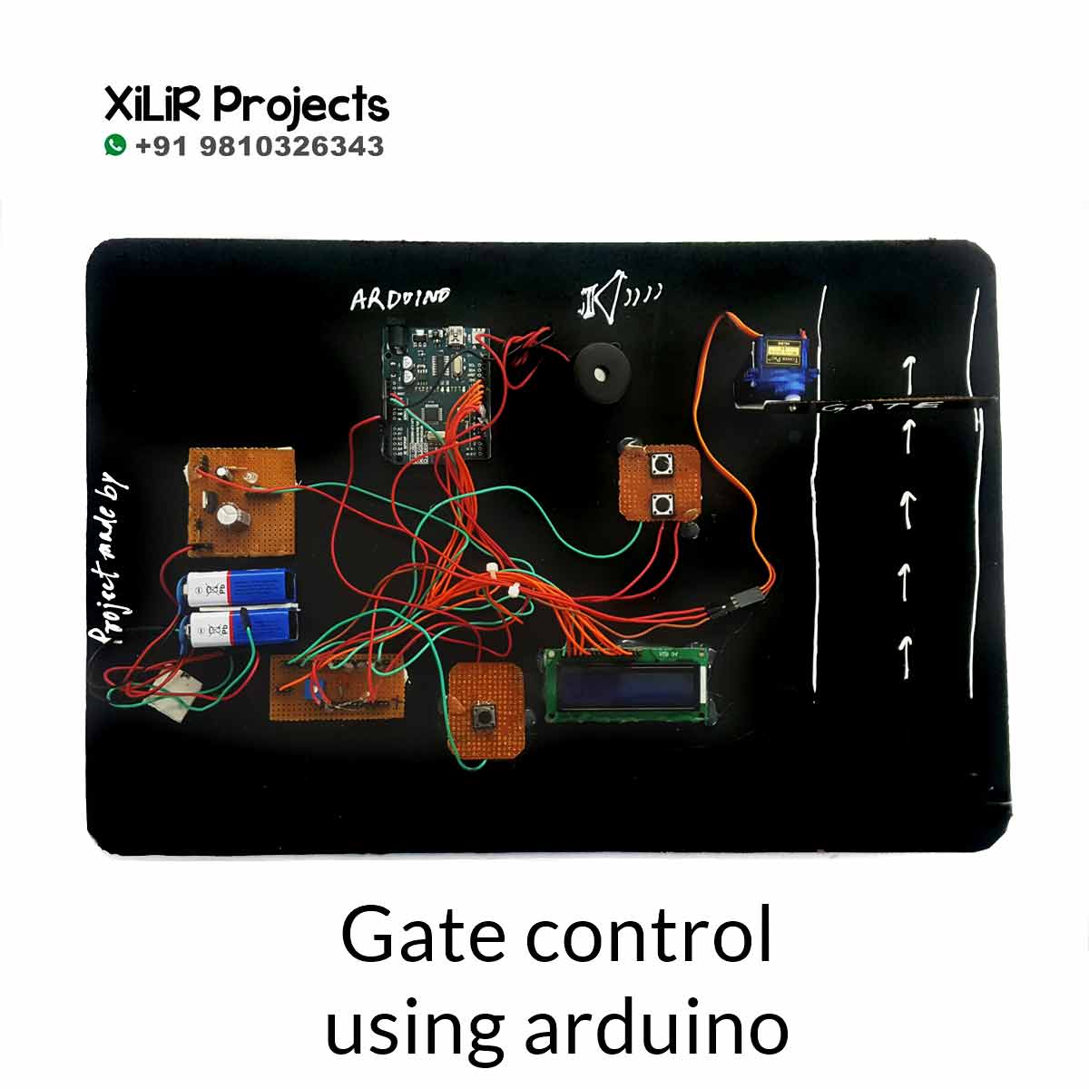 Gate control using Arduino and Servo Motor - M.Tech B.Tech Engineering ...