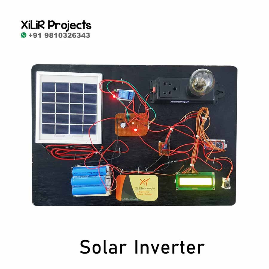 Solar Inverter with Voltage Measurement - M.Tech B.Tech Engineering ...