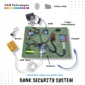 Bank Security System using Fingerprint and GSM OTP with Arduino project setup