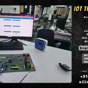 IoT Transformer Health Monitoring system using Arduino with oil level sensor, MQ135 gas sensor, DHT11, voltage monitoring and WiFi connectivity.