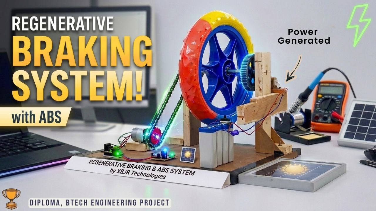 Regenerative Braking System by XiLiR Technologies, Diploma Engineering project new ideas