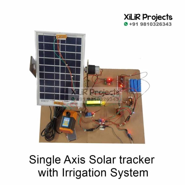 Single Axis Solar tracker with Irrigation System - M.Tech B.Tech ...