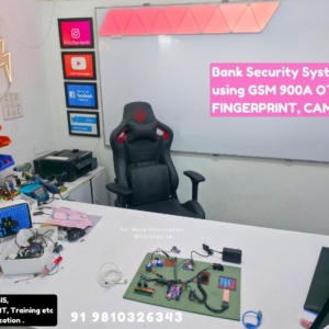 Bank Security System with Finger print, Camera, GSM, Keypad, IOT Arduino - Image 3