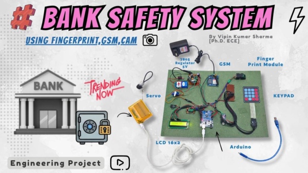 Bank Security System using Fingerprint