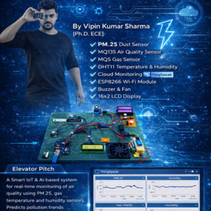 IoT & AI Air Quality and Pollution Monitoring System using PM2.5 and Gas Sensors