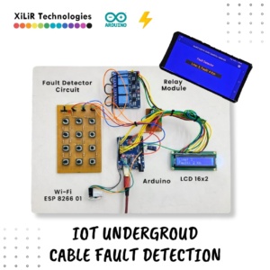 IOT based Underground Cable Fault Detector Project