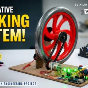 Regenerative Braking System with ABS and Alcohol Sensor Engineering Project using Arduino Prototype