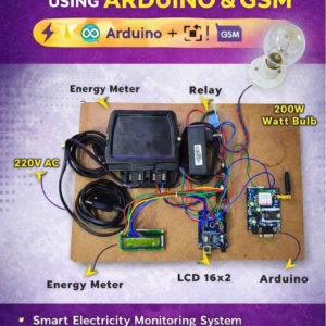 Prepaid Energy Meter using Arduino & GSM Module