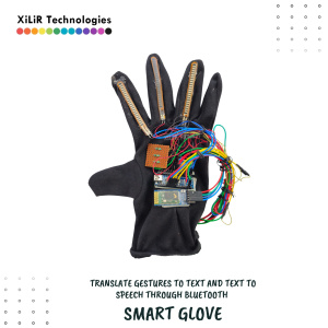 gesture recognition glove using Arduino, Arduino smart glove with accelerometer, Bluetooth gesture translator,