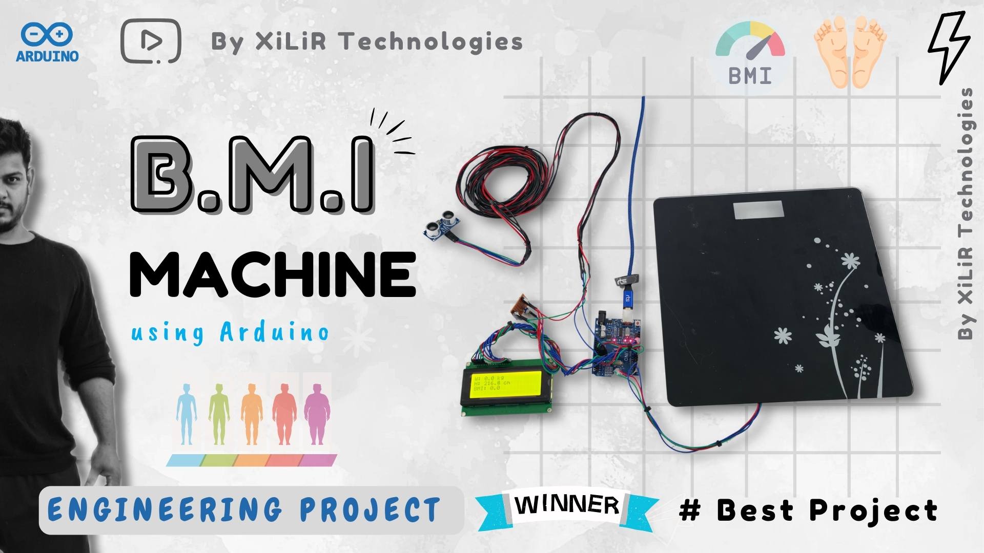 Body Mass Index (BMI) Measurement Machine using Arduino for health monitoring