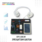 IoT-Based Smart Irrigation System using DHT11, Moisture Sensor, Rain Sensor, Water Pump, Solar Panel, ThingSpeak, and Arduino: