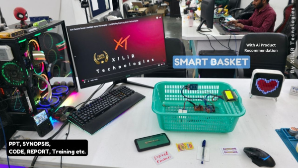 smart retail basket Arduino, smart cart for supermarket, IoT-based shopping basket, Arduino RFID cart project, final year IoT project for students, AI-powered billing system project, engineering mini project on shopping cart, Arduino shopping system, smart cart with LCD display, RFID scanner Arduino basket, Wi-Fi enabled shopping cart, smart store automation project, contactless