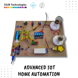 mart security system with Arduino, Blynk home automation project with Arduino, ThingSpeak smart home project, remote access home control with Arduino IoT, servo motor door control with Arduino, automatic home protection system using sensors, Arduino based IoT environment monitoring system, ESP8266 web server home automation, smart home control panel with LCD and sensors