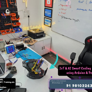 f Smart Cooling Helmet, IoT, Arduino, and wearable safety tech — ideal for academic submissions, science fairs, and engineering exhibitions
