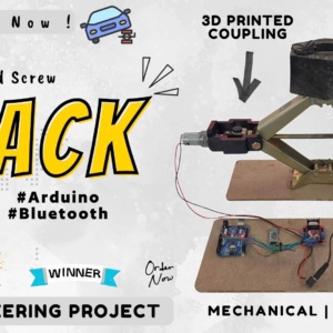 Design and Fabrication of Wireless Motorized Screw Jack using Arduino & Bluetooth - Image 2