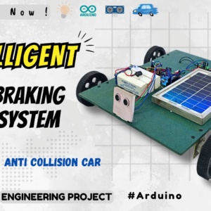 ABS Intelligent Braking System using Arduino project kit for engineering students with circuit and code