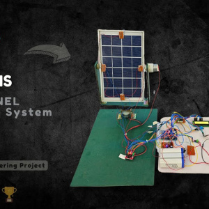 oT-based dual axis solar panel tracking system using Arduino UNO, L293D motor driver, and ESP8266 for cloud monitoring.