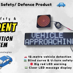 Arduino-Based Vehicle Detection and U-Turn Protection System for Road Safety