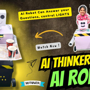 AI smart waiter robot, robotic waiter using Arduino, Bluetooth controlled robot, voice recognition robot project, AI robot with health monitoring, smart robot with temperature and heart rate sensor,