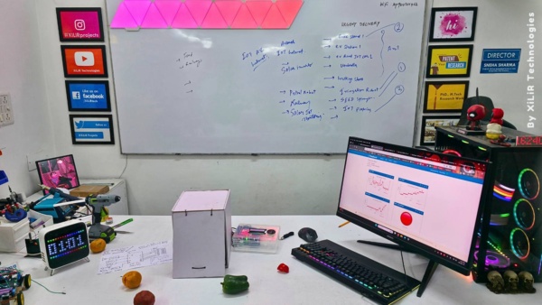IoT smart refrigerator, food spoilage detection