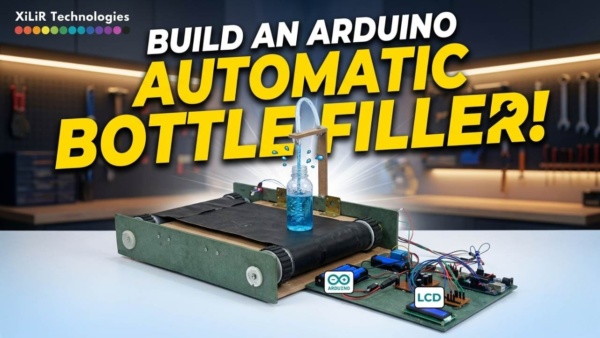 Arduino Automatic Liquid Filling Machine Project with Conveyor Belt