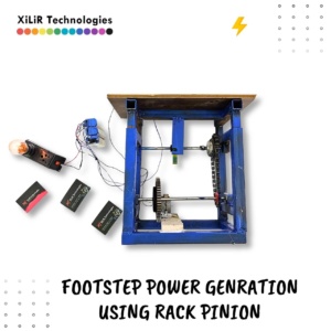 Hybrid Footstep Power Generation System Using Rack and Pinion and Piezoelectric Sensors