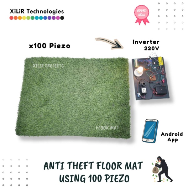 IoT-based Self Powered Anti-Theft Floor Mat that combines energy harvesting and security