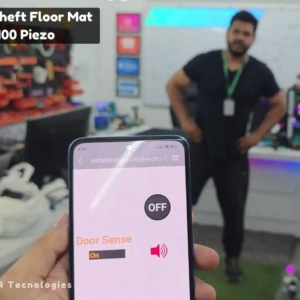 IoT self powered anti theft floor mat using piezoelectric sensors and Arduino energy harvesting and intrusion detection system
