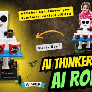AI Voice Controlled Robot project using Arduino with ultrasonic sensor