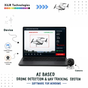 AI Powered Drone Detection System using NVIDIA Jetson Orin Nano with RF detection, real-time drone tracking, AI computer vision, and live monitoring dashboard by XiLiR Technologies.