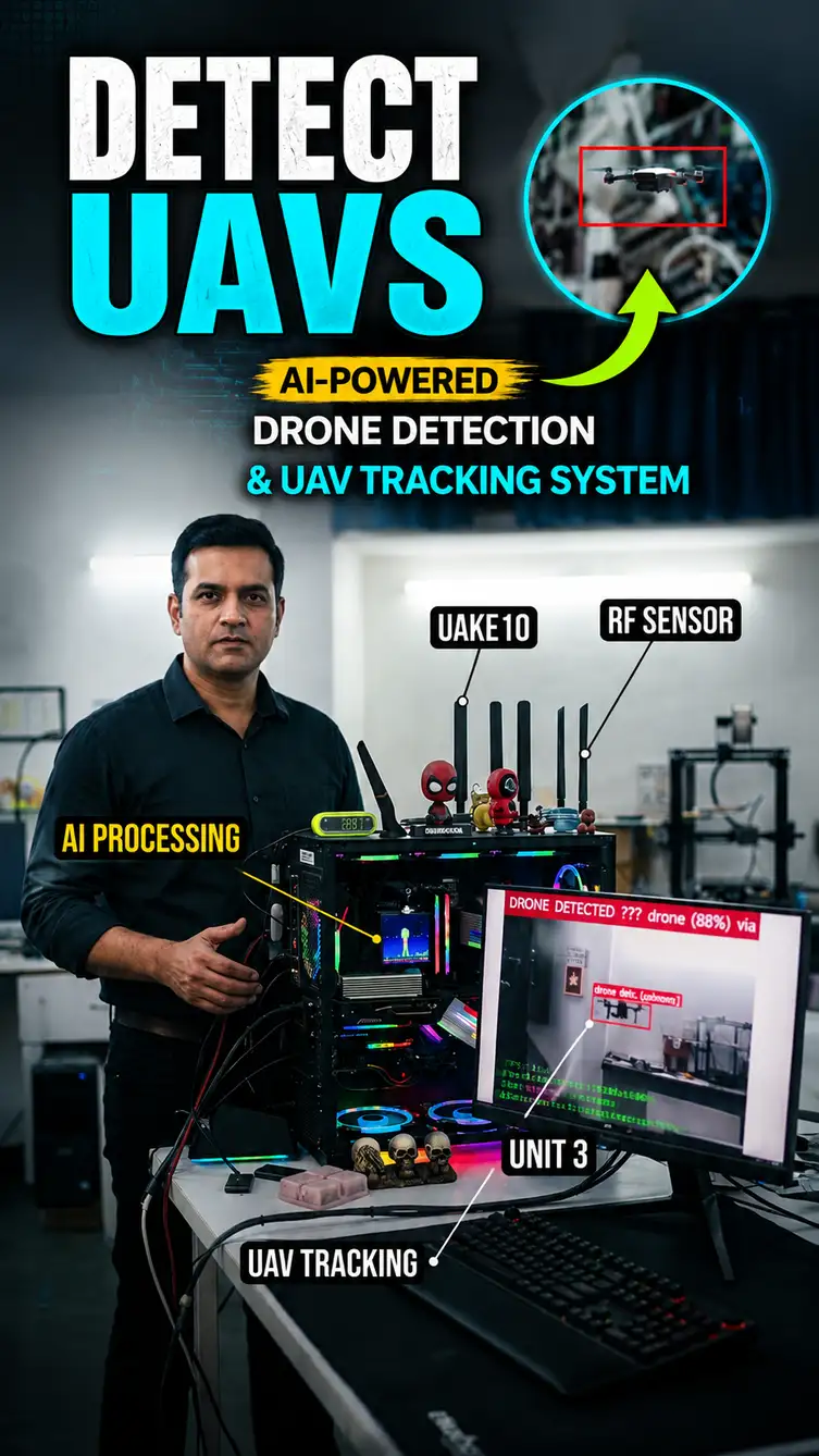 AI Drone Detection System software for Windows new
